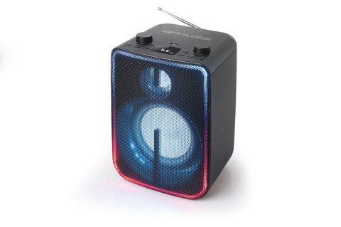Muse | Głośnik Party Box z Bluetooth i Baterią | M-1802DJ | 60 W | Bluetooth | Czarny | Połączenie bezprzewodowe Muse | Głośnik Party Box z Bluetooth i Baterią | M-1802DJ | 60 W | Bluetooth | Czarny | Połączenie bezprzewodowe