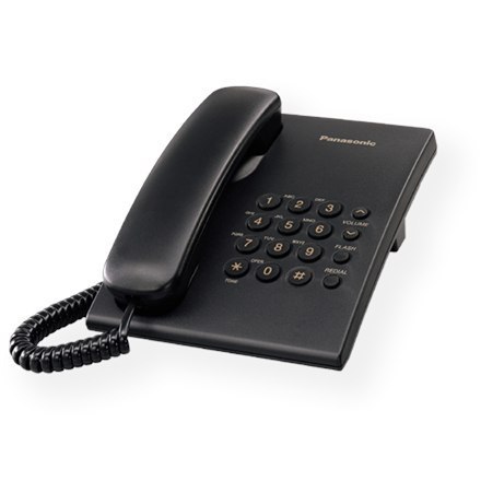 Panasonic | Corded | KX-TS500FXB | Black | 150 x 200 x 96 mm | 475 g Panasonic | Corded | KX-TS500FXB | Black | 150 x 200 x 96 mm | 475 g