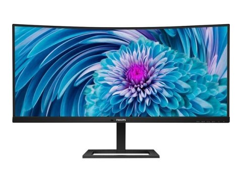 Philips | 346E2CUAE | 34 " | VA | WQHD | 21:9 | 4 ms | 300 cd/m² | Czarny | Ilość portów HDMI 1 | 100 Hz Philips | 346E2CUAE | 34 " | VA | WQHD | 21:9 | 4 ms | 300 cd/m² | Czarny | Ilość portów HDMI 1 | 100 Hz