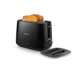 Philips | HD2582/90 | Toster| Moc 900 W | Liczba gniazd 2 | Materiał obudowy Plastik | Czarny