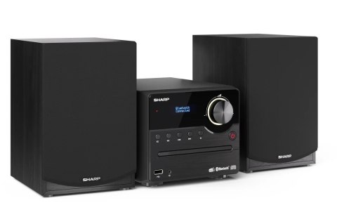 Sharp XL-B517D(BK) Mikrosystem Hi-Fi, CD/FM/USB/Bluetooth v5.0, wejście Aux, 45W, czarny Sharp | Mikrosystem Hi-Fi | XL-B517D(BK Sharp XL-B517D(BK) Mikrosystem Hi-Fi, CD/FM/USB/Bluetooth v5.0, wejście Aux, 45W, czarny Sharp | Mikrosystem Hi-Fi | XL-B517D(BK