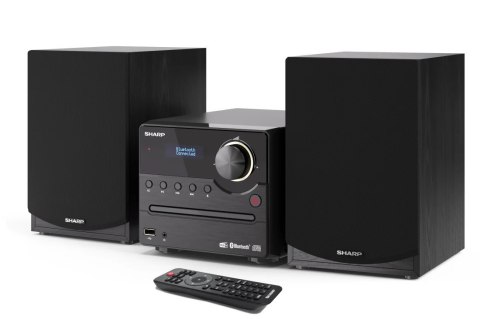 Sharp XL-B517D(BK) Mikrosystem Hi-Fi, CD/FM/USB/Bluetooth v5.0, wejście Aux, 45W, czarny Sharp | Mikrosystem Hi-Fi | XL-B517D(BK Sharp XL-B517D(BK) Mikrosystem Hi-Fi, CD/FM/USB/Bluetooth v5.0, wejście Aux, 45W, czarny Sharp | Mikrosystem Hi-Fi | XL-B517D(BK