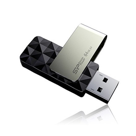 Silicon Power | Blaze B30 | 16 GB | USB 3.0 | Czarny Silicon Power | Blaze B30 | 16 GB | USB 3.0 | Czarny