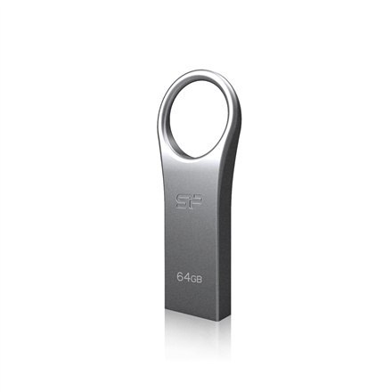 Silicon Power | Firma F80 | 16 GB | USB 2.0 | Srebrny Silicon Power | Firma F80 | 16 GB | USB 2.0 | Srebrny