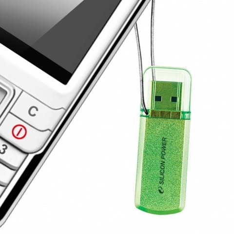 Silicon Power | Helios 101 | 16 GB | USB 2.0 | Zielony Silicon Power | Helios 101 | 16 GB | USB 2.0 | Zielony