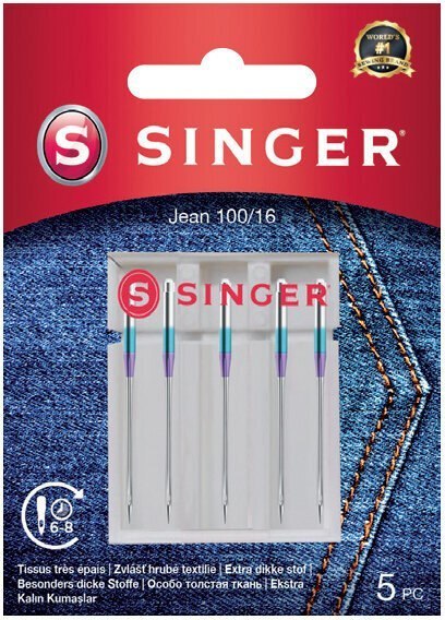 Singer | Igła do dżinsu 100/16 5 szt. Singer | Igła do dżinsu 100/16 5 szt.