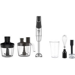 TEFAL | Infinity Force Pro 5in1 HB95LD38 | Blender | Hand Blender | 1200 W | Number of speeds Variable | Black/Stainless steel