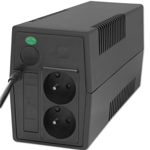 QOLTEC ZASILACZ AWARYJNY UPS LINE INTERACTIVE | MONOLITH | 650VA | 360W QOLTEC ZASILACZ AWARYJNY UPS LINE INTERACTIVE | MONOLITH | 650VA | 360W
