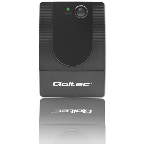 QOLTEC ZASILACZ AWARYJNY UPS LINE INTERACTIVE | MONOLITH | 650VA | 360W QOLTEC ZASILACZ AWARYJNY UPS LINE INTERACTIVE | MONOLITH | 650VA | 360W