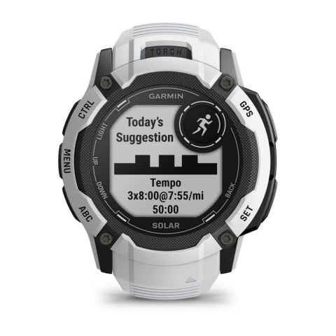 Zegarek Garmin Instinct 2X Solar Whitestone Zegarek Garmin Instinct 2X Solar Whitestone