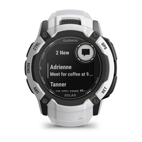 Zegarek Garmin Instinct 2X Solar Whitestone Zegarek Garmin Instinct 2X Solar Whitestone