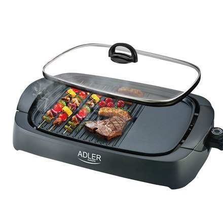 Adler | AD 6610 | Electric Grill | Table | 3000 W | Black Adler | AD 6610 | Electric Grill | Table | 3000 W | Black