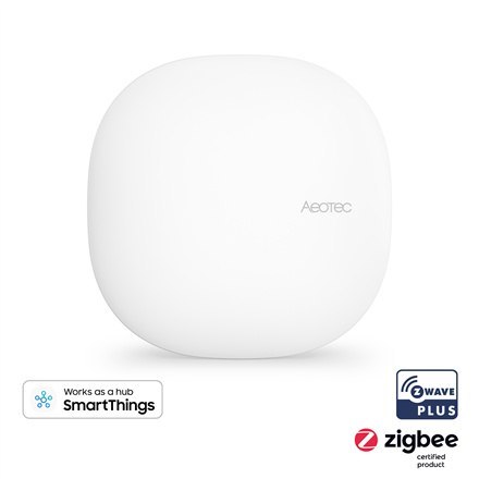 Aeotec Smart Home Hub - Działa jako SmartThings Hub, EU, Z-Wave, Zigbee 3.0, WiFi AEOTEC | GP-AEOHUBV3EU | Smart Home Hub | Z-Wa Aeotec Smart Home Hub - Działa jako SmartThings Hub, EU, Z-Wave, Zigbee 3.0, WiFi AEOTEC | GP-AEOHUBV3EU | Smart Home Hub | Z-Wa