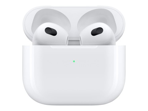 Apple | AirPods (3. generacji) z etui ładującym Lightning | bezprzewodowe | douszne | z redukcją szumów | bezprzewodowe | białe Apple | AirPods (3. generacji) z etui ładującym Lightning | bezprzewodowe | douszne | z redukcją szumów | bezprzewodowe | białe