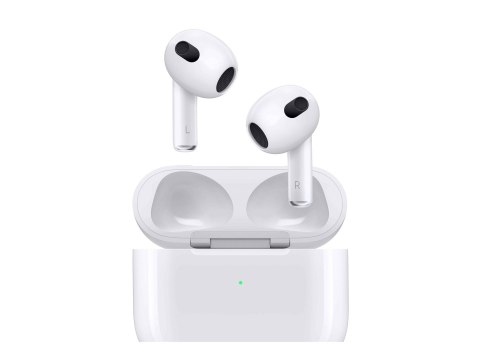 Apple | AirPods (3. generacji) z etui ładującym Lightning | bezprzewodowe | douszne | z redukcją szumów | bezprzewodowe | białe Apple | AirPods (3. generacji) z etui ładującym Lightning | bezprzewodowe | douszne | z redukcją szumów | bezprzewodowe | białe