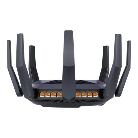 Asus | AX6000 Dual Band Router | RT-AX89X | 802.11ax | 4804+1300 Mbit/s | 10/100/1000 Mbit/s | Porty Ethernet LAN (RJ-45) 8 | Ob Asus | AX6000 Dual Band Router | RT-AX89X | 802.11ax | 4804+1300 Mbit/s | 10/100/1000 Mbit/s | Porty Ethernet LAN (RJ-45) 8 | Ob