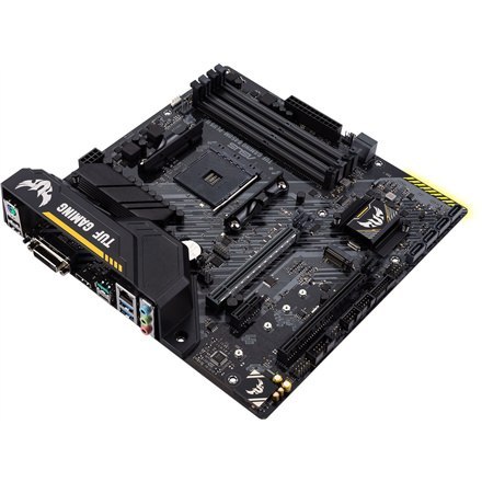 Asus | TUF GAMING B450M-PLUS II | Gniazda pamięci 4 | Liczba złączy SATA 6 x SATA III | Chipset AMD B | Micro ATX | Rodzina proc Asus | TUF GAMING B450M-PLUS II | Gniazda pamięci 4 | Liczba złączy SATA 6 x SATA III | Chipset AMD B | Micro ATX | Rodzina proc