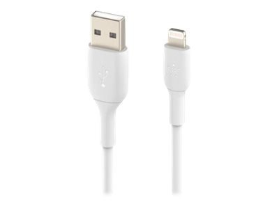 Belkin | Męski | 4-pinowy USB Typ A | Męski | Biały | Apple Lightning | 1 m Belkin | Męski | 4-pinowy USB Typ A | Męski | Biały | Apple Lightning | 1 m