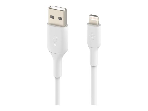 Belkin | Męski | 4-pinowy USB Typ A | Męski | Biały | Apple Lightning | 1 m Belkin | Męski | 4-pinowy USB Typ A | Męski | Biały | Apple Lightning | 1 m