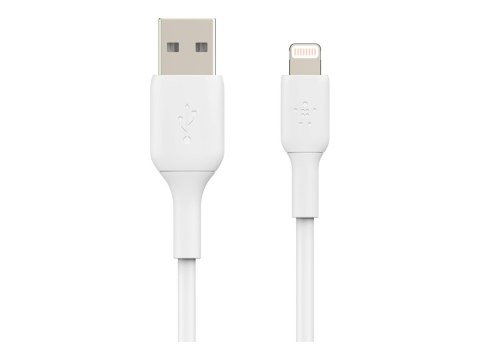 Belkin | Męski | 4-pinowy USB Typ A | Męski | Biały | Apple Lightning | 1 m Belkin | Męski | 4-pinowy USB Typ A | Męski | Biały | Apple Lightning | 1 m