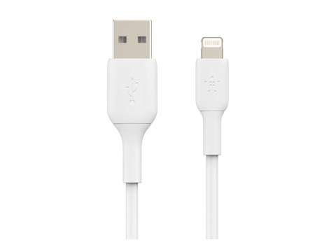 Belkin | Męski | 4-pinowy USB Typ A | Męski | Biały | Apple Lightning | 1 m Belkin | Męski | 4-pinowy USB Typ A | Męski | Biały | Apple Lightning | 1 m