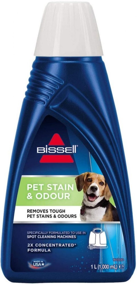 Bissell | Formuła Pet Stain & Odour do czyszczenia punktowego | 1000 ml | 1 szt. Bissell | Formuła Pet Stain & Odour do czyszczenia punktowego | 1000 ml | 1 szt.