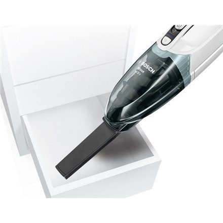 Bosch Odkurzacz BHN14N Move 14.4V Obsługa akumulatorowa, Ręczny, 14.4 V, Czas pracy (maks.) 12 min, Biały, Gwarancja 24 m Bosch Odkurzacz BHN14N Move 14.4V Obsługa akumulatorowa, Ręczny, 14.4 V, Czas pracy (maks.) 12 min, Biały, Gwarancja 24 m