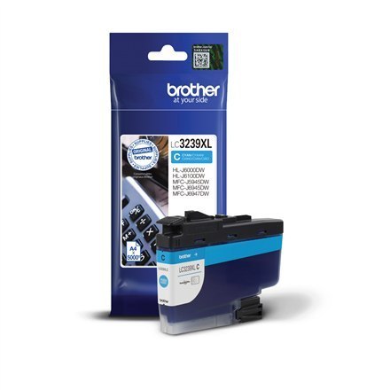 Brother LC | 3239XLC | Cyan | Ink cartridge | 5000 pages Brother LC | 3239XLC | Cyan | Ink cartridge | 5000 pages