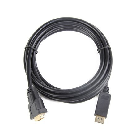 Cablexpert | CC-DPM-DVIM | Kabel Display | Męski | 24+1 pin cyfrowy DVI | Męski | 20 pin DisplayPort | 1.8 m | Czarny Cablexpert | CC-DPM-DVIM | Kabel Display | Męski | 24+1 pin cyfrowy DVI | Męski | 20 pin DisplayPort | 1.8 m | Czarny