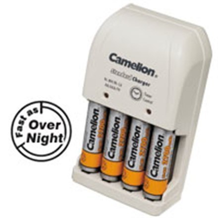 Camelion | BC-0904S | Wtykowa ładowarka akumulatorów | 2x lub 4xNi-MH AA/AAA lub 1-2x 9V Ni-MH Camelion | BC-0904S | Wtykowa ładowarka akumulatorów | 2x lub 4xNi-MH AA/AAA lub 1-2x 9V Ni-MH