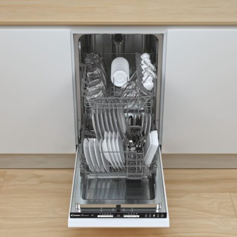 Candy Brava | Built-in | Dishwasher Fully integrated | CDIH 1L952 | Width 44.8 cm | Height 81.6 cm | Class F | Eco Programme Rat Candy Brava | Built-in | Dishwasher Fully integrated | CDIH 1L952 | Width 44.8 cm | Height 81.6 cm | Class F | Eco Programme Rat