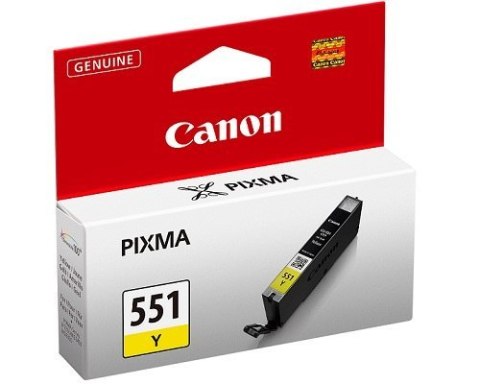 Canon CLI-551 Y Ink Cartridge, Yellow Canon CLI-551 Y Ink Cartridge, Yellow
