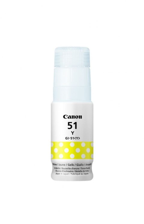 Canon GI-51Y Ink Bottle, Yellow Canon GI-51Y Ink Bottle, Yellow