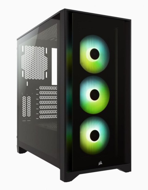 Corsair | Tempered Glass Mid-Tower ATX Case | iCUE 4000X RGB | Side window | Mid-Tower | Black | Power supply included No | ATX Corsair | Tempered Glass Mid-Tower ATX Case | iCUE 4000X RGB | Side window | Mid-Tower | Black | Power supply included No | ATX