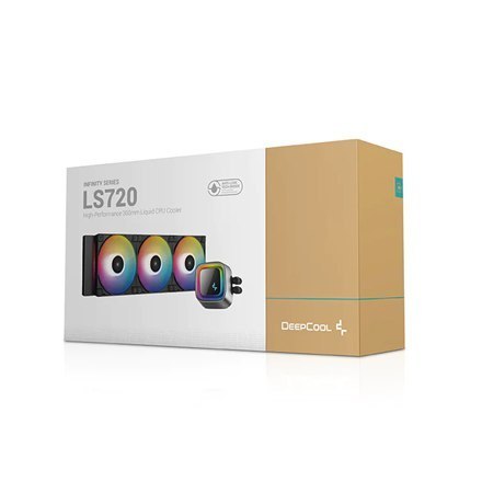 Deepcool | LS720 A-RGB | CPU Liquid Cooler | Black | Intel, AMD Deepcool | LS720 A-RGB | CPU Liquid Cooler | Black | Intel, AMD