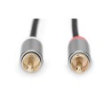 Digitus | Kabel audio | Męski | RCA | Mini-phone stereo 3,5 mm | Czarny | 1,8 m