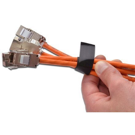 Digitus | Pasek z zapięciem dotykowym do prowadzenia kabli | 10 m Digitus | Pasek z zapięciem dotykowym do prowadzenia kabli | 10 m
