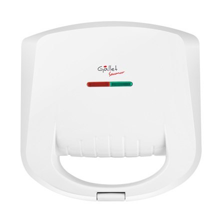 Gallet | Saumur GALCRO625 | Opiekacz do kanapek | 800 W | Liczba talerzy 1 | Liczba ciastek 2 | Biały Gallet | Saumur GALCRO625 | Opiekacz do kanapek | 800 W | Liczba talerzy 1 | Liczba ciastek 2 | Biały