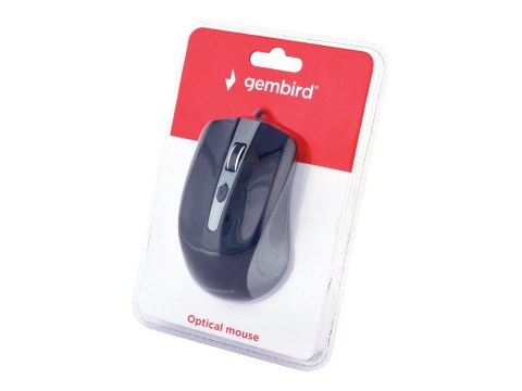 Gembird | MUS-4B-01-GB | Mysz optyczna | USB | Spacegrey/Black Gembird | MUS-4B-01-GB | Mysz optyczna | USB | Spacegrey/Black