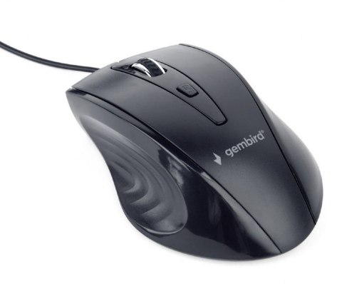 Gembird | Mysz | USB | MUS-4B-02 | Standardowa | Przewodowa | Czarna Gembird | Mysz | USB | MUS-4B-02 | Standardowa | Przewodowa | Czarna