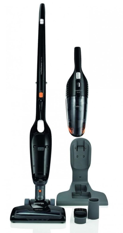 Gorenje | Odkurzacz | SVC144FBK | Handstick 2w1 | Handstick | - W | 14,4 V | Czas pracy (maks.) 38 min | Czarny Gorenje | Odkurzacz | SVC144FBK | Handstick 2w1 | Handstick | - W | 14,4 V | Czas pracy (maks.) 38 min | Czarny