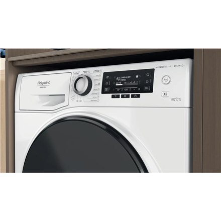 Hotpoint | NDD 11725 DA EE | Pralka z suszarką | Klasa efektywności energetycznej E | Ładowana od frontu | Pojemność prania 11 k Hotpoint | NDD 11725 DA EE | Pralka z suszarką | Klasa efektywności energetycznej E | Ładowana od frontu | Pojemność prania 11 k