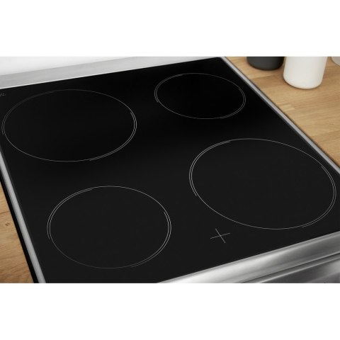 INDESIT | Kuchenka | IS5V8CHX/E | Typ płyty Vitroceramic | Typ piekarnika Electric | Stal nierdzewna | Szerokość 50 cm | Grillow INDESIT | Kuchenka | IS5V8CHX/E | Typ płyty Vitroceramic | Typ piekarnika Electric | Stal nierdzewna | Szerokość 50 cm | Grillow