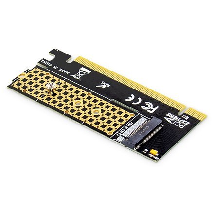 Kontroler pamięci masowej Digitus | M.2 | PCIe 3.0 x16 Kontroler pamięci masowej Digitus | M.2 | PCIe 3.0 x16