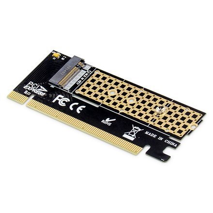 Kontroler pamięci masowej Digitus | M.2 | PCIe 3.0 x16 Kontroler pamięci masowej Digitus | M.2 | PCIe 3.0 x16
