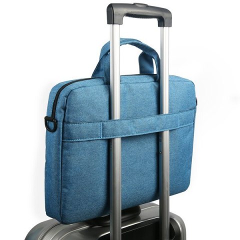 Lenovo | Fits up to size 15.6 " | Casual Toploader T210 | Messenger - Briefcase | Blue Lenovo | Fits up to size 15.6 " | Casual Toploader T210 | Messenger - Briefcase | Blue