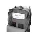 Lenovo | Pasuje do rozmiaru 17 " | Niezbędny | Plecak biznesowy 17-calowy (tkanina wodoodporna) | Plecak | Charcoal Grey | Wodoo