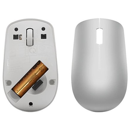 Lenovo Wireless Mouse 530 Platinum Grey, bezprzewodowa 2,4 GHz przez Nano USB Lenovo Wireless Mouse 530 Platinum Grey, bezprzewodowa 2,4 GHz przez Nano USB