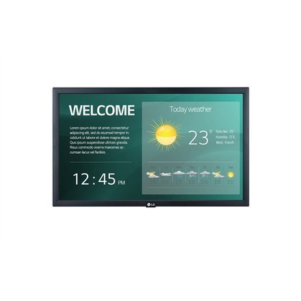 LG 22SM3G-B 21,5" 1920x1080/250cd/m2/14ms/ HDMI USB LG | 22SM3G | 21,5 " | Landscape | 16/7 | WebOS | 250 cd/m² | 1920 x 1080 pi LG 22SM3G-B 21,5" 1920x1080/250cd/m2/14ms/ HDMI USB LG | 22SM3G | 21,5 " | Landscape | 16/7 | WebOS | 250 cd/m² | 1920 x 1080 pi