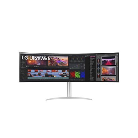 LG | 49WQ95C-W | 49 " | IPS | QHD | 32:9 | 5 ms | 400 cd/m² | Srebrny | Ilość portów HDMI 2 | 144 Hz LG | 49WQ95C-W | 49 " | IPS | QHD | 32:9 | 5 ms | 400 cd/m² | Srebrny | Ilość portów HDMI 2 | 144 Hz